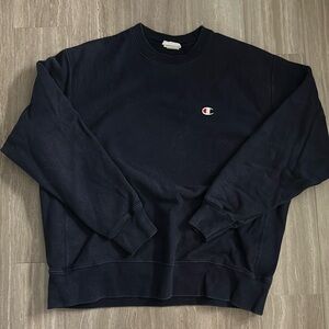 Champion Navy Crew neck